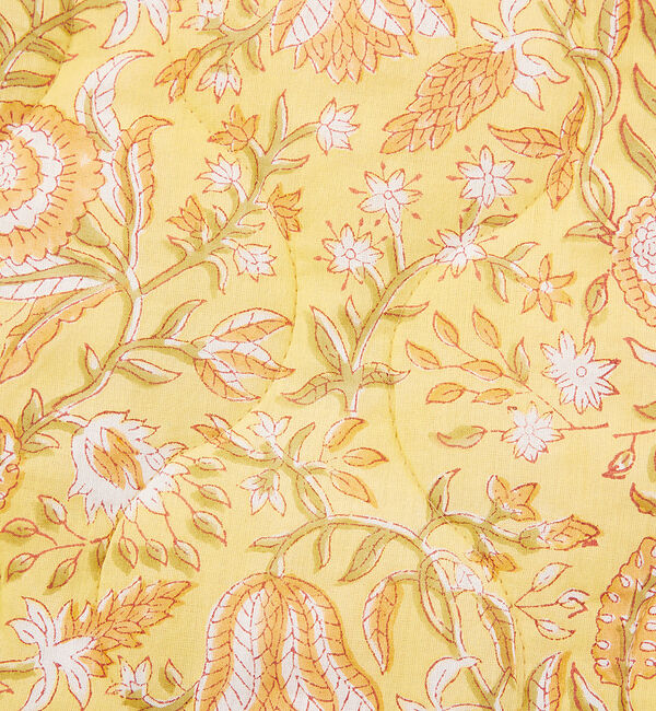 collex「ブロックプリント キルトブランケット 140&times;200」|ブランケット|