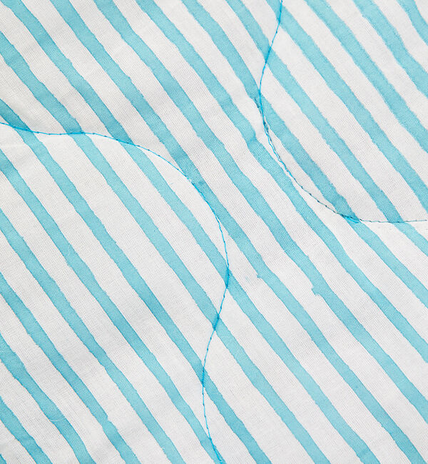 collex「ブロックプリント キルトブランケット 140&times;200」|ブランケット|