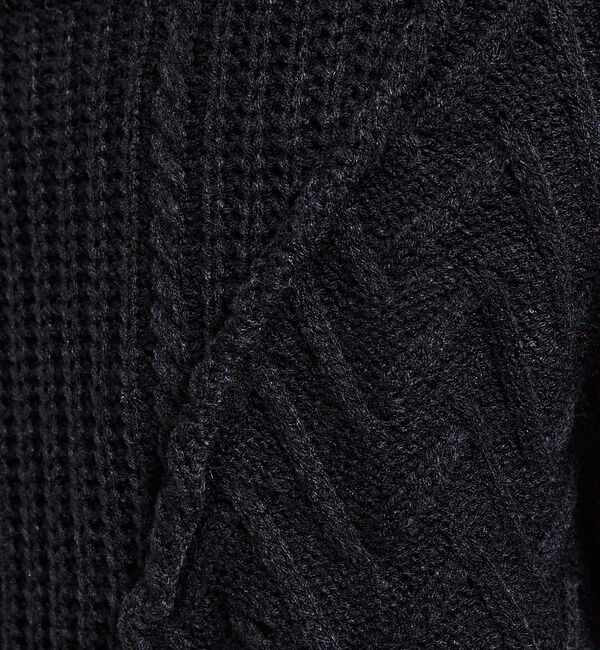 ABAHOUSE「【AH ABAHOUSE】ハンドステッチ プルオーバー ニット」|ニット・セーター|