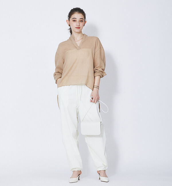 Rouge vif「ストレッチライトクロスパラシュートパンツ」|その他|