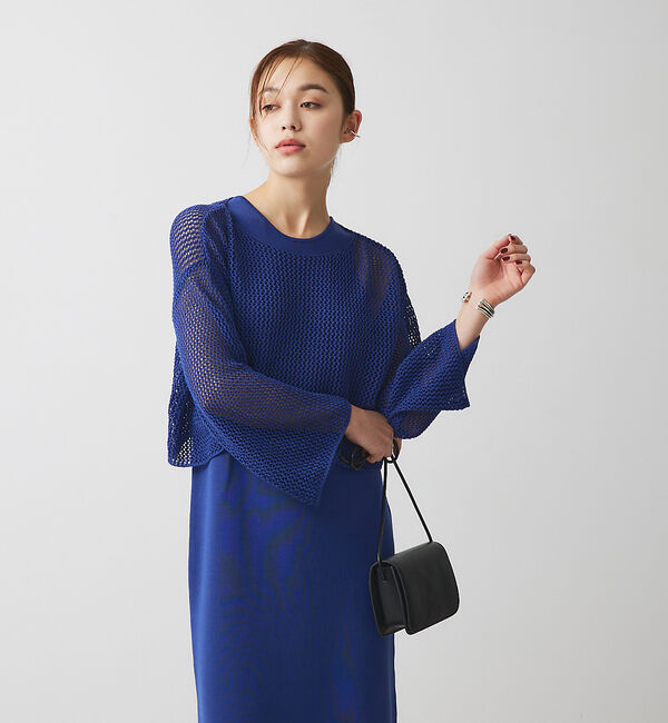 Rouge vif「シアーニット アンサンブルワンピ」|ワンピース|