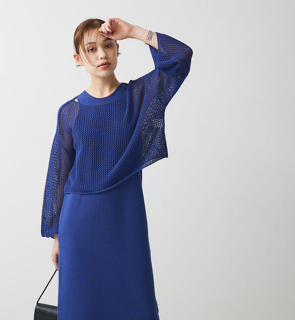 Rouge vif「シアーニット アンサンブルワンピ」|ワンピース|