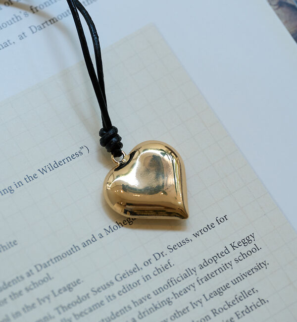 Rouge vif「【Ettika/エティカ】コードハートペンダント」|ネックレス|