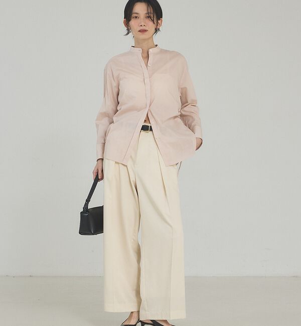 qualite「ウエストドロストシャツ」|シャツ・ブラウス|