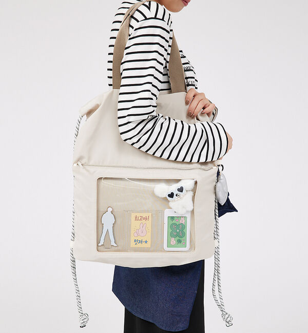 LOWELL things「オシゴトナップサックトート【推し活】」|トートバッグ|