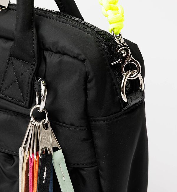 NOMINE「【cheek】w pocket 3way boston カラーコードハンドル 3」|ボストンバッグ|