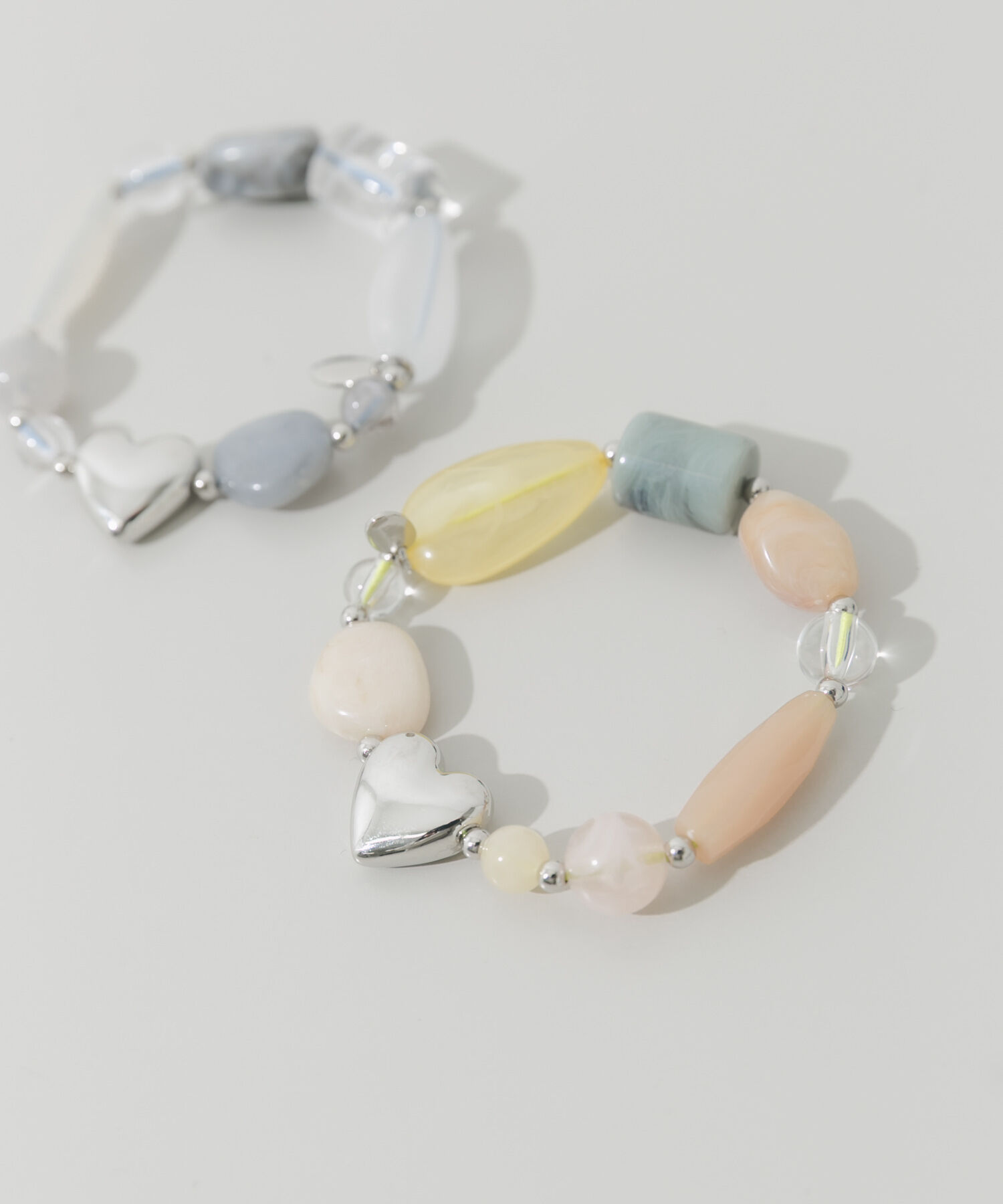 SMELLY「クリアビーズモチーフヘアポニー」|ヘアゴム・シュシュ|