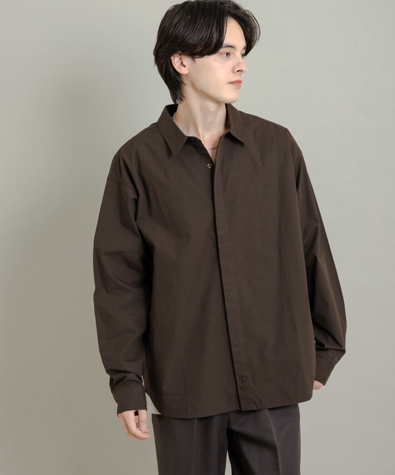 SENSE OF PLACE by URBAN RESEARCH「コンフォートピーチブロードシャツ」|シャツ・ブラウス|