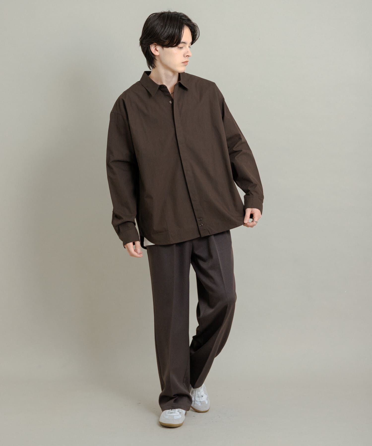 SENSE OF PLACE by URBAN RESEARCH「コンフォートピーチブロードシャツ」|シャツ・ブラウス|