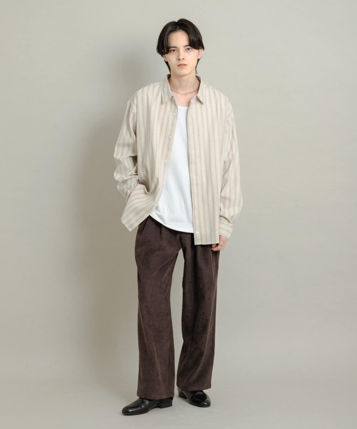 SENSE OF PLACE by URBAN RESEARCH「コンフォートピーチブロードシャツ」|シャツ・ブラウス|