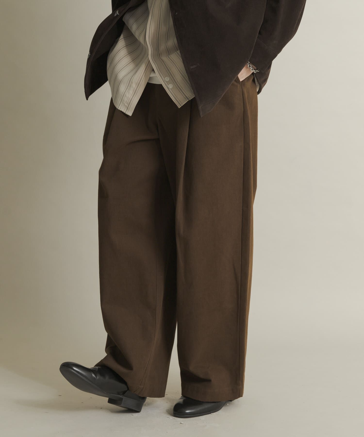 SENSE OF PLACE by URBAN RESEARCH「ボリュームタックワイドパンツ」|その他|