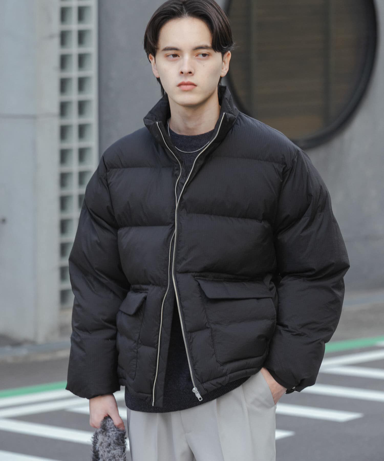 SENSE OF PLACE by URBAN RESEARCH「パデッドブルゾン」|ブルゾン・スタジャン|