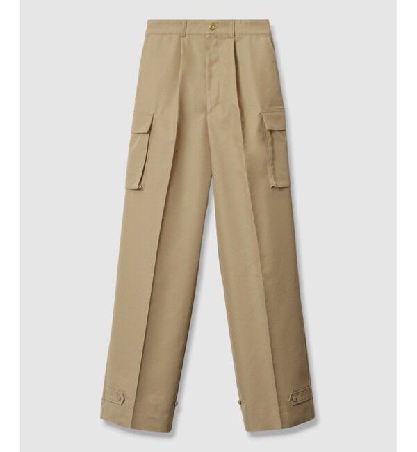 allureville「オーガニックギャバカーゴパンツ」|カーゴ|