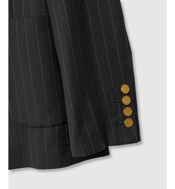 allureville「トリアセサイロピークドラペルジャケット」|テーラードジャケット|