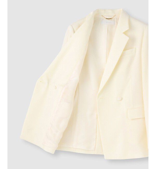 allureville「ウールサキソニーフラップポケットジャケット」|その他|