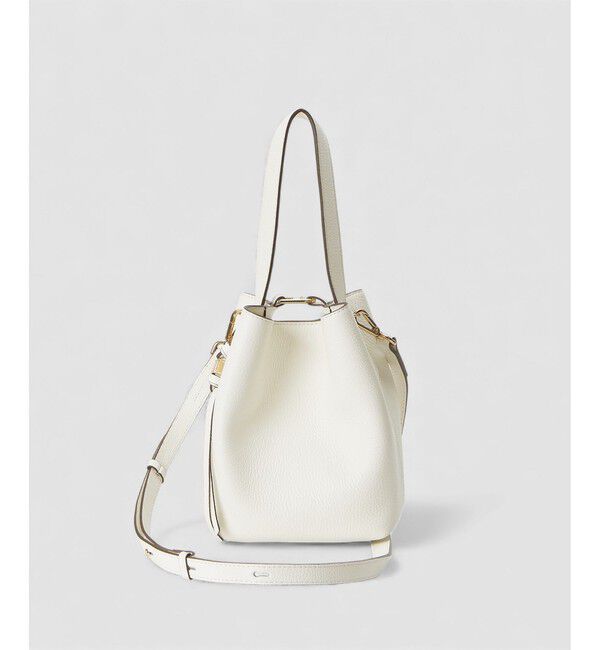 allureville「ミニスクエアハンドバッグ」|ショルダー・メッセンジャー|オフホワイト