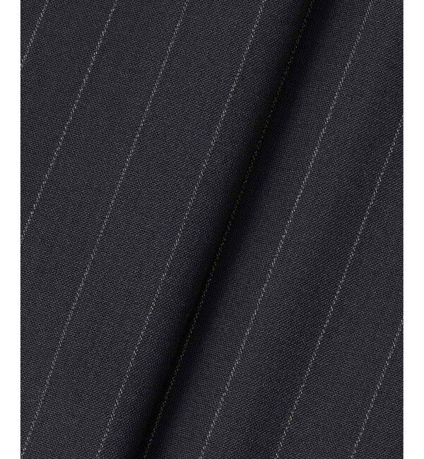 allureville「ＴＷストライプウェストタックパンツ」|チノ|