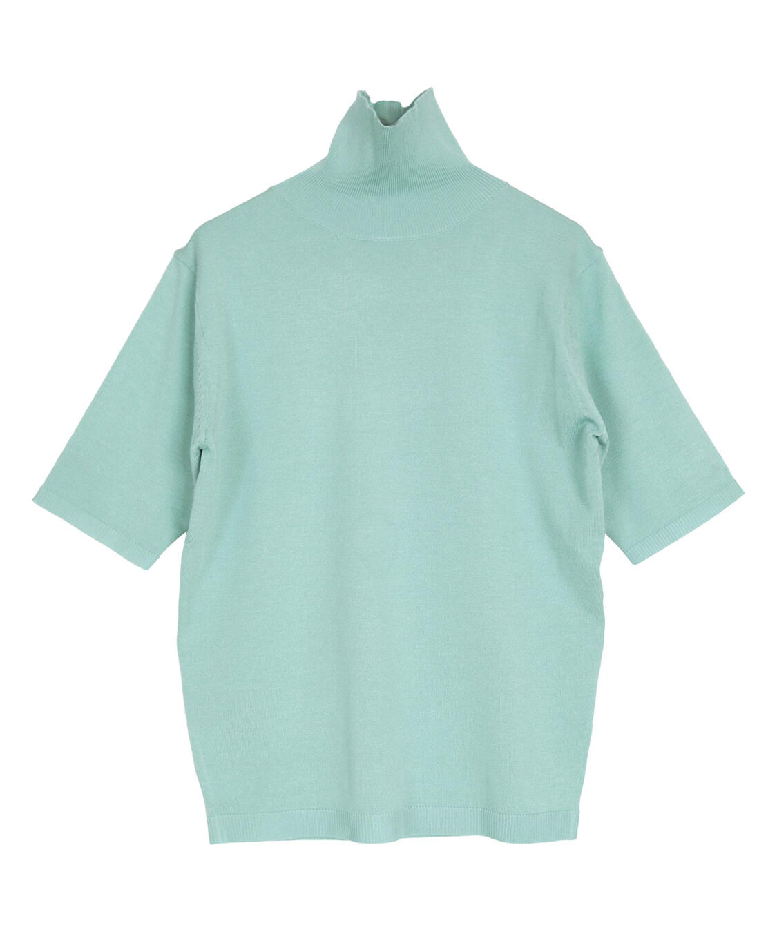 ur's「ハイネックハーフスリーブフィットニット」|ニット・セーター|