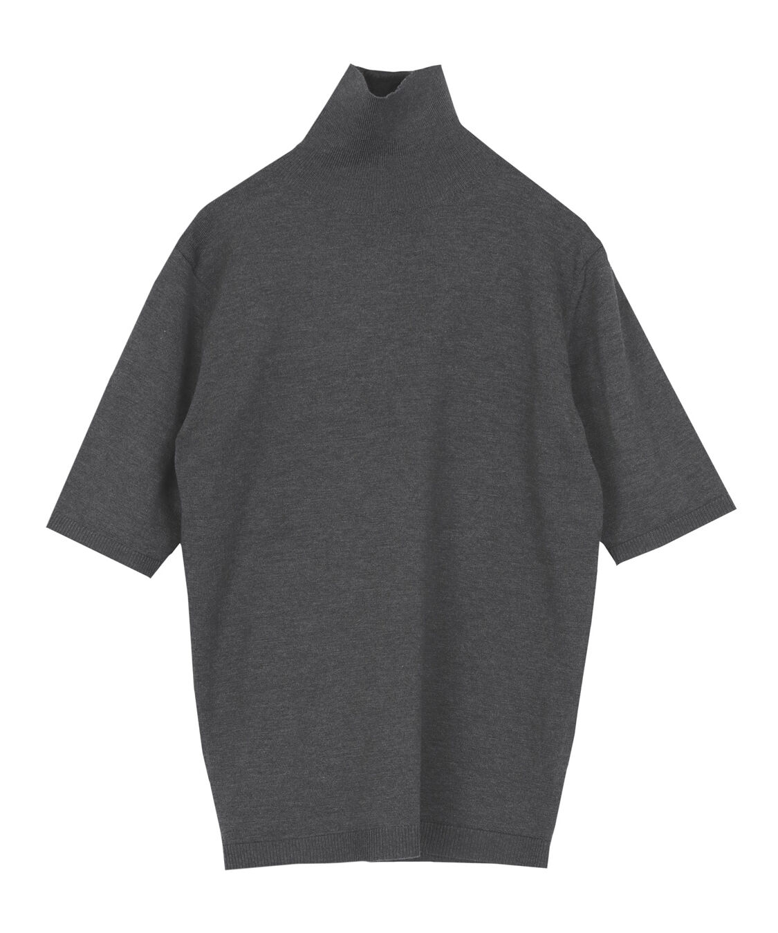 ur's「ハイネックハーフスリーブフィットニット」|ニット・セーター|