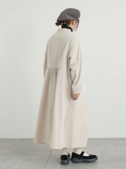 Samansa Mos2「【S/Mサイズ】切替配色刺繍ワンピース」|ワンピース|