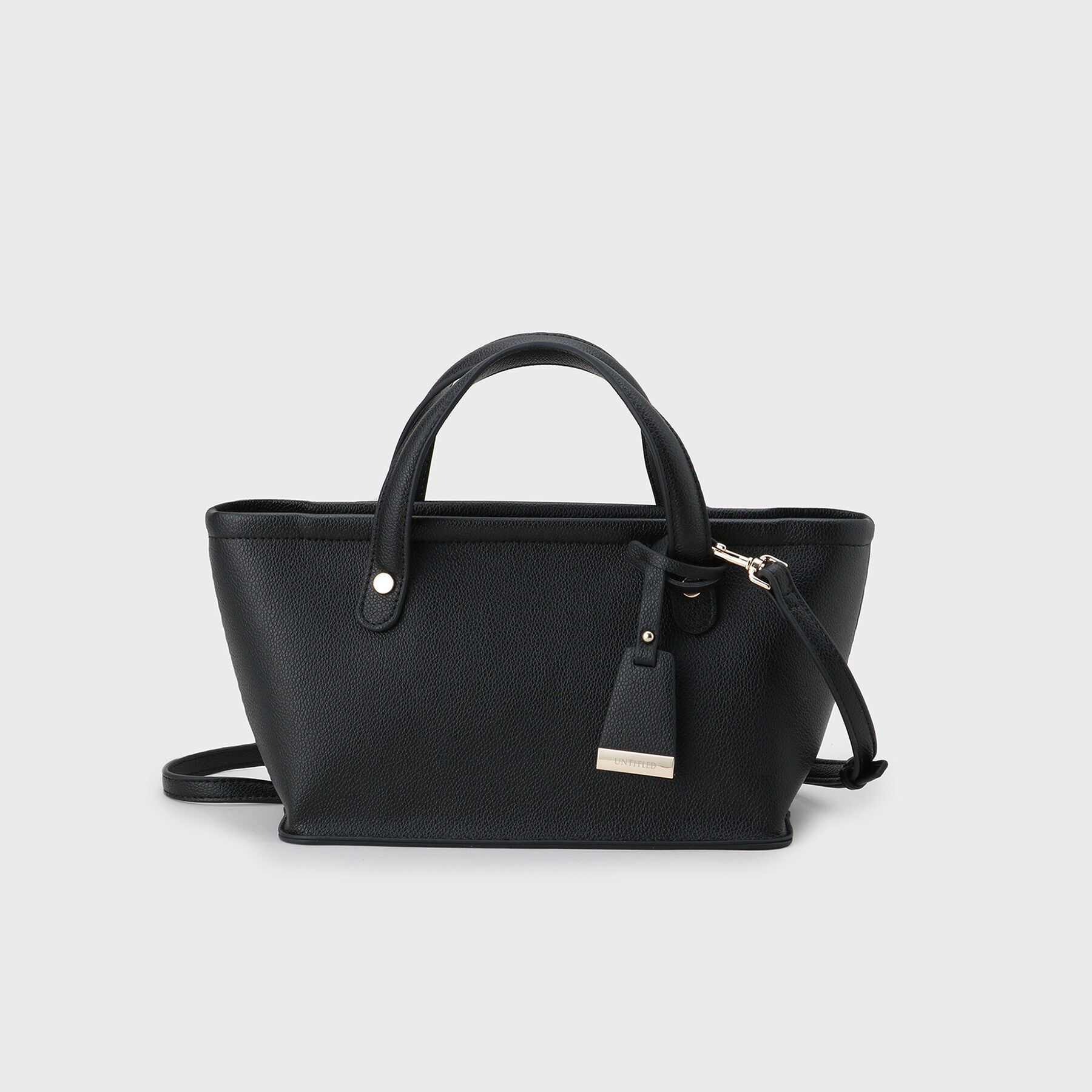 UNTITLED「アーバントートバッグ」|トートバッグ|ブラック(019)
