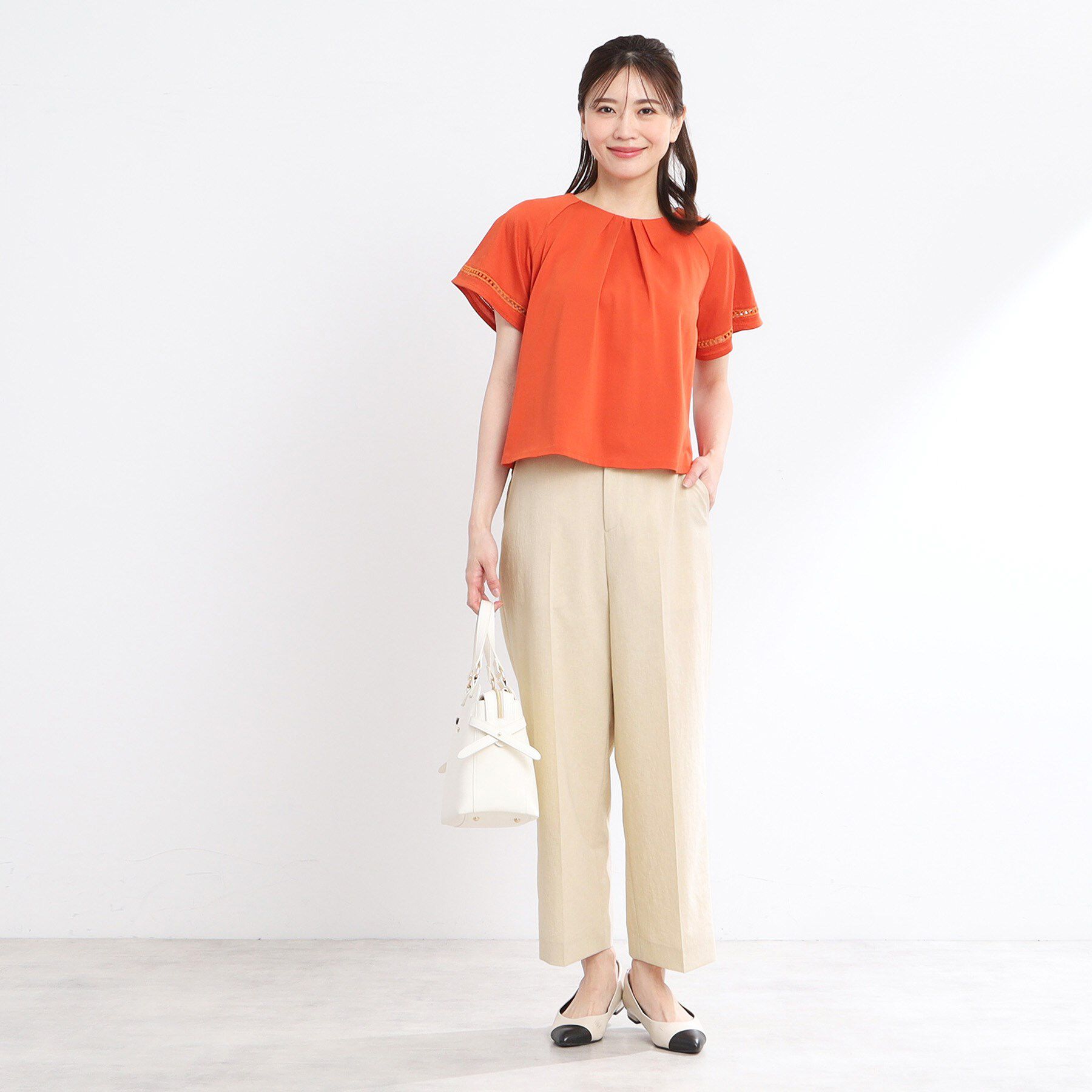 Reflect「【マシンウォッシュ可／セットアップ可／通勤におすすめ】ドライタッチストレートパンツ」|その他|