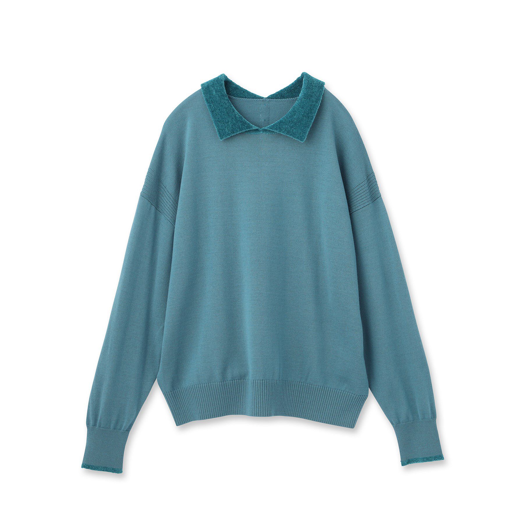 Reflect「【着映え◎】衿つきニットトップス」|ニット・セーター|