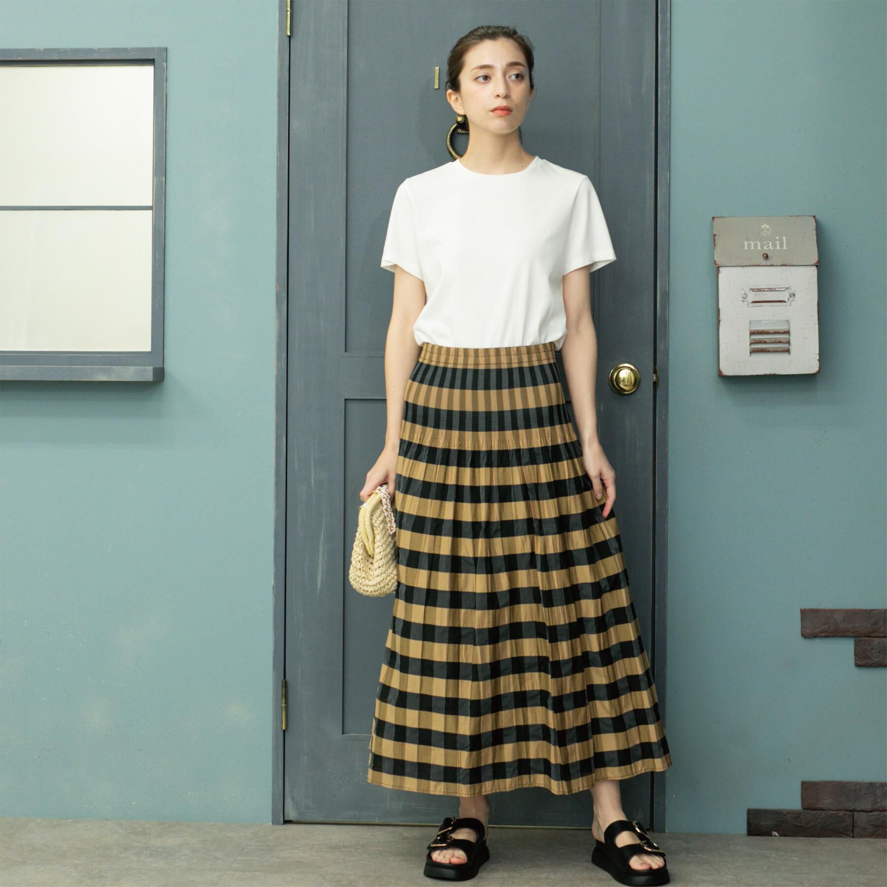 OPAQUE.CLIP「《5色展開》ベーシックTシャツ【洗濯機洗い可/UV/接触冷感】」|Tシャツ・カットソー|