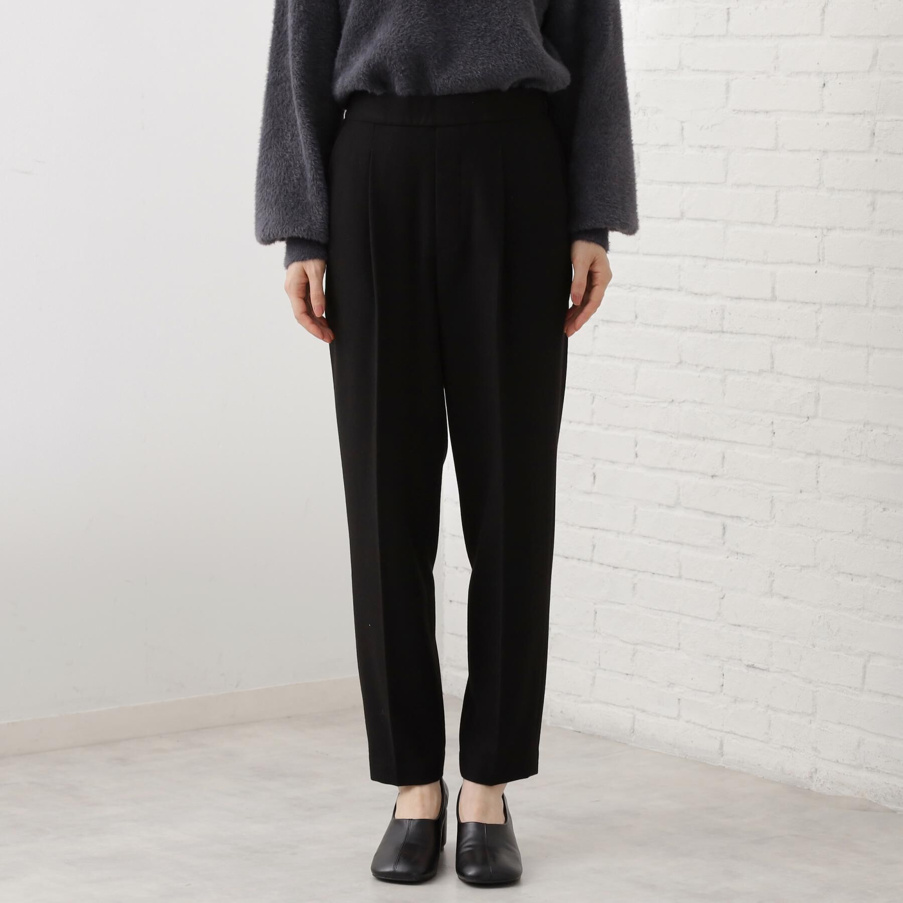 THE SHOP TK「【着丈選べる/XS～XLサイズ】あったか裏起毛テーパードパンツ」|その他|