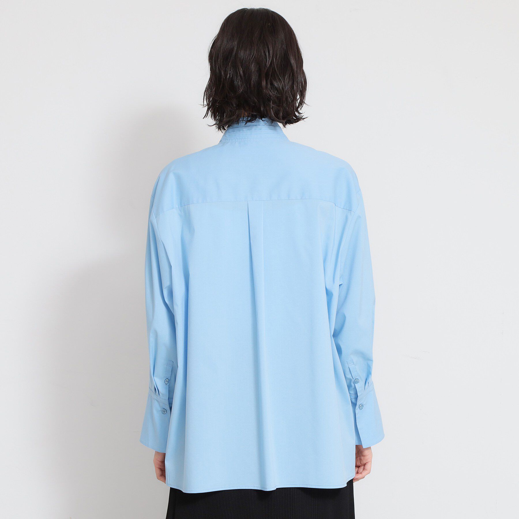 THE SHOP TK「【通勤・セレモニー】タックボウタイブラウス」|シャツ・ブラウス|