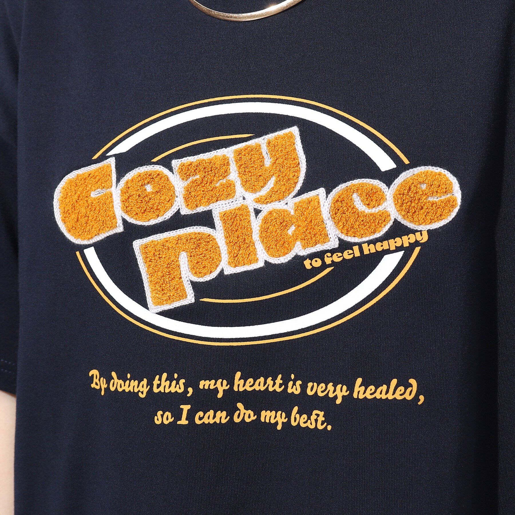 SHOO･LA･RUE「サガラ刺繍BIGTシャツ」|Tシャツ・カットソー|