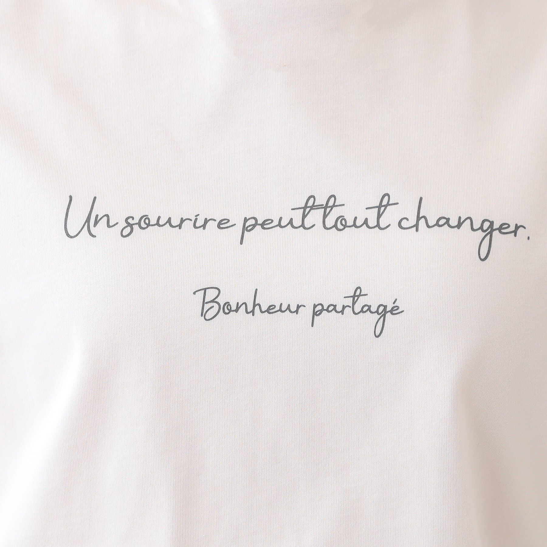 SHOO･LA･RUE「【洗える/S-LL】一枚でもレイヤードでも グラフィック長袖Tシャツ」|Tシャツ・カットソー|