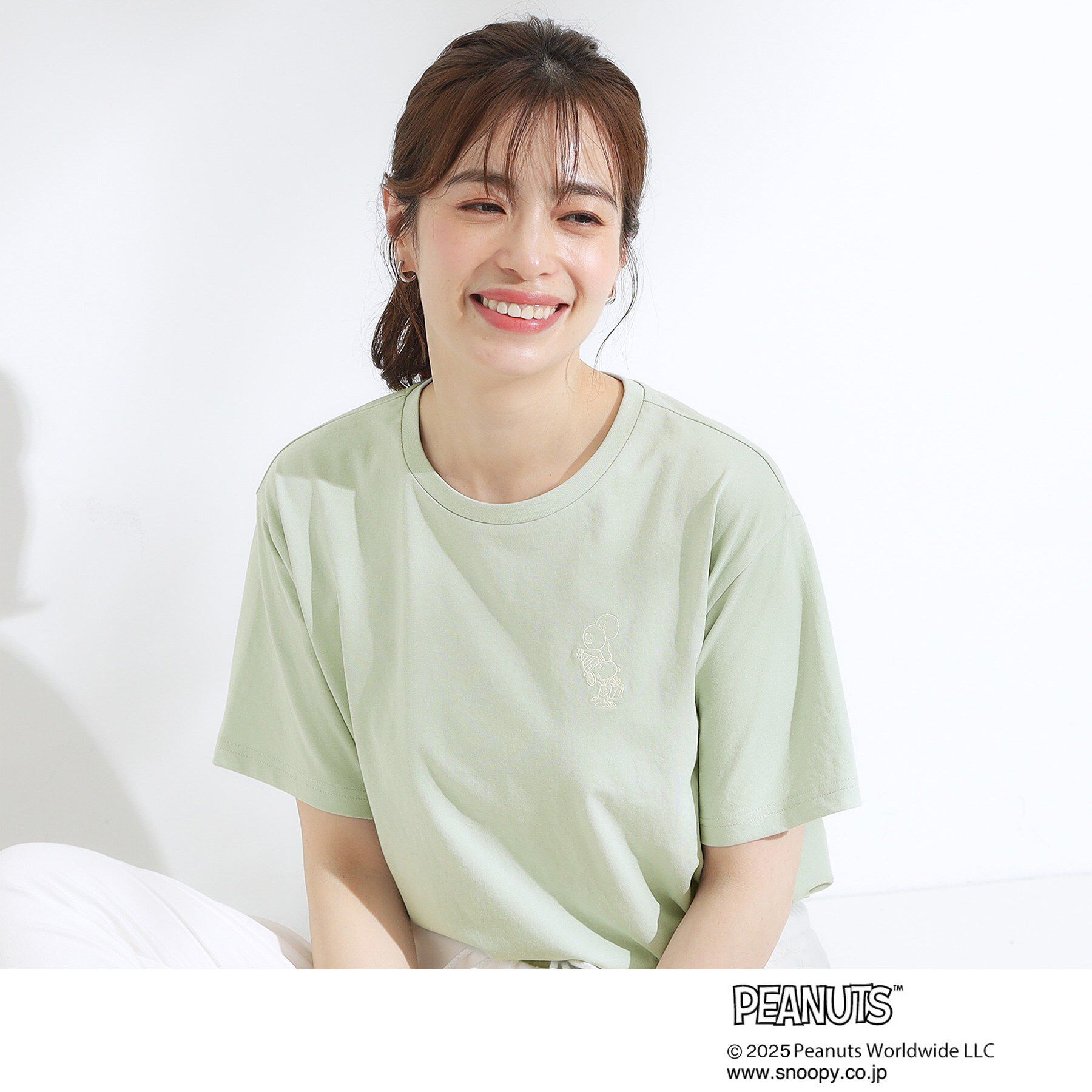 SHOO･LA･RUE「【PEANUTS】ひんやりTシャツ」|Tシャツ・カットソー|