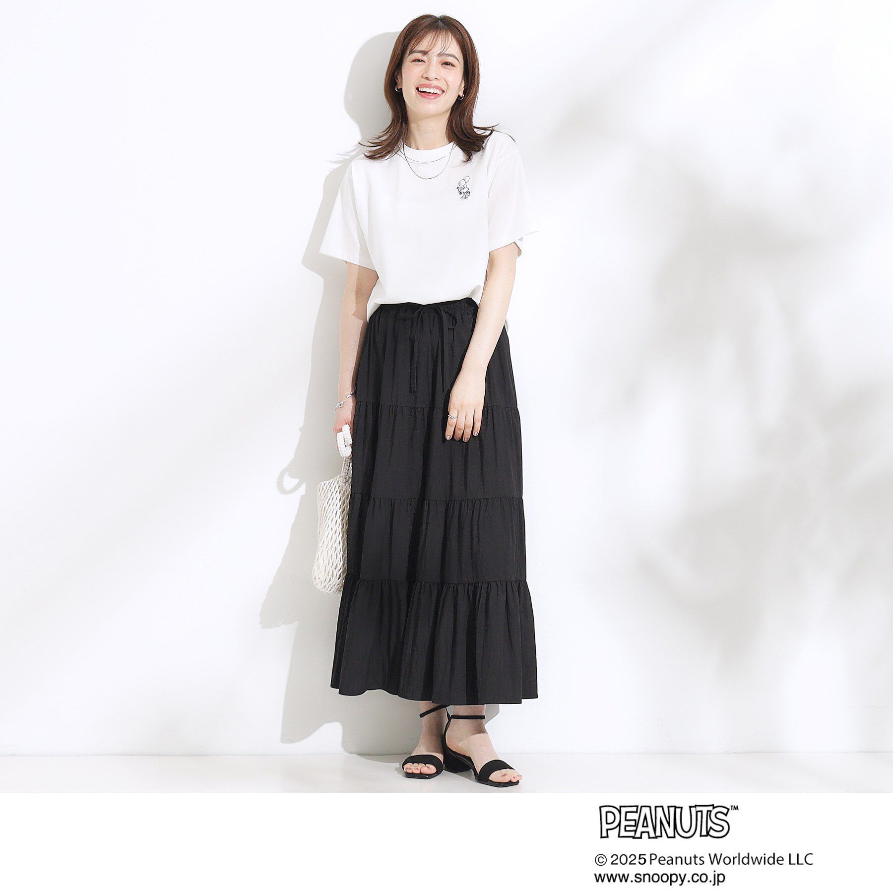 SHOO･LA･RUE「【PEANUTS】ひんやりTシャツ」|Tシャツ・カットソー|