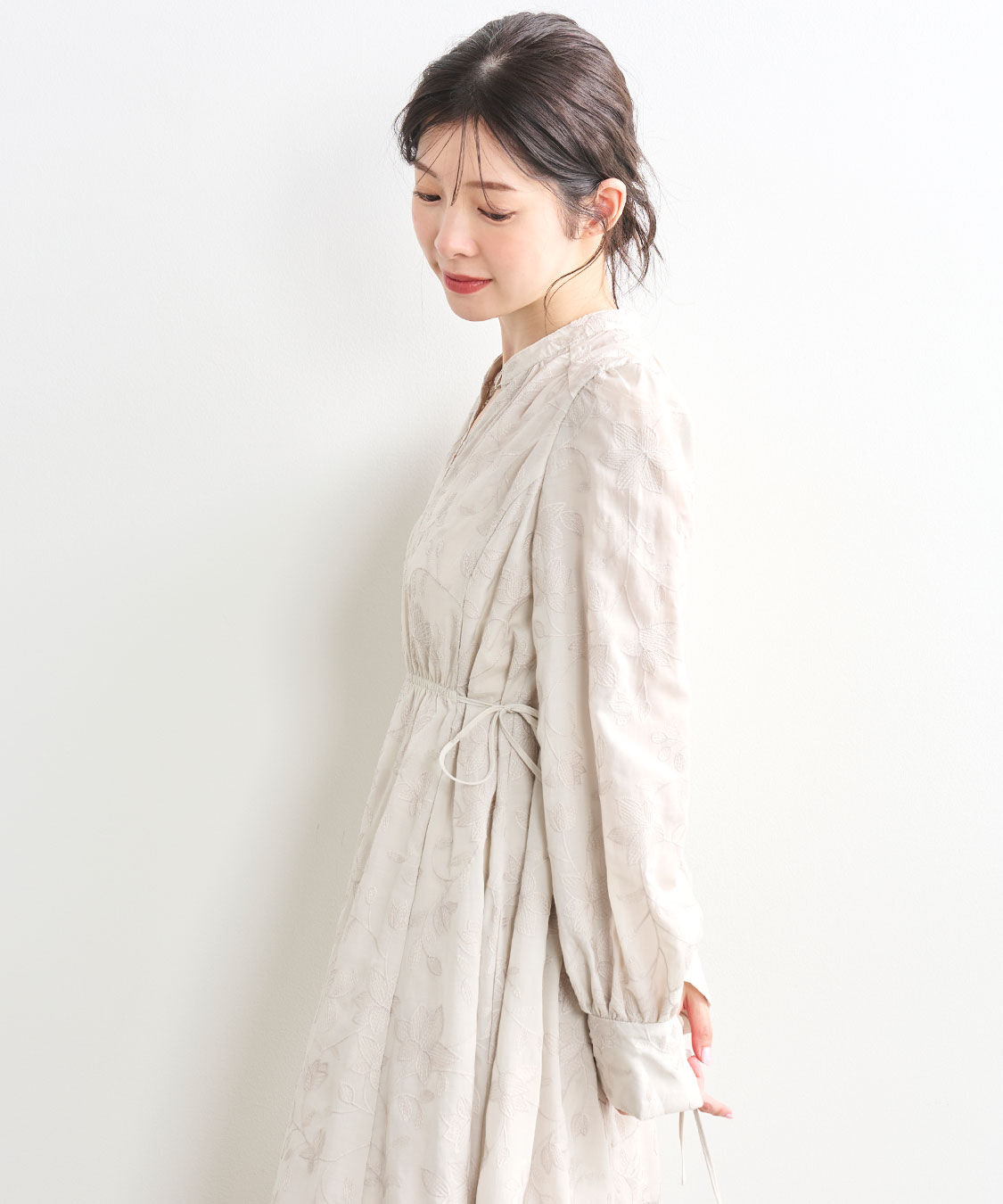 COCO DEAL「エンブロイダリーフレアワンピース」|ワンピース|