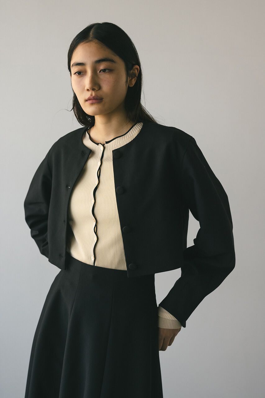 STYLEMIXER「フォルムショートジャケット」|その他|BLK