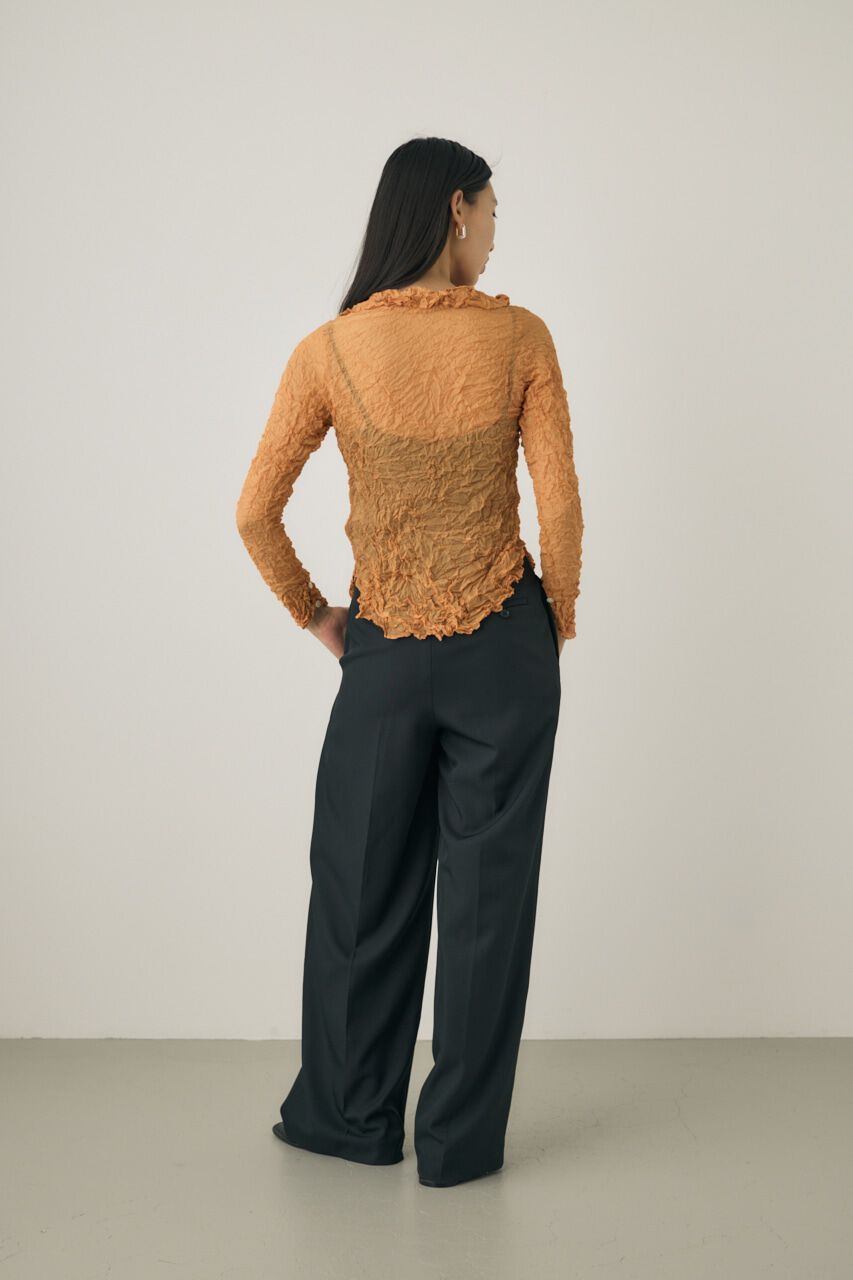 MOUSSY「リンクル２WAYシャツ　リサイクルポリエステル使用」|シャツ・ブラウス|