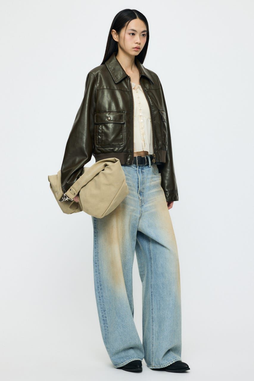 MOUSSY「BOW TIE CHIFFON ブラウス」|シャツ・ブラウス|