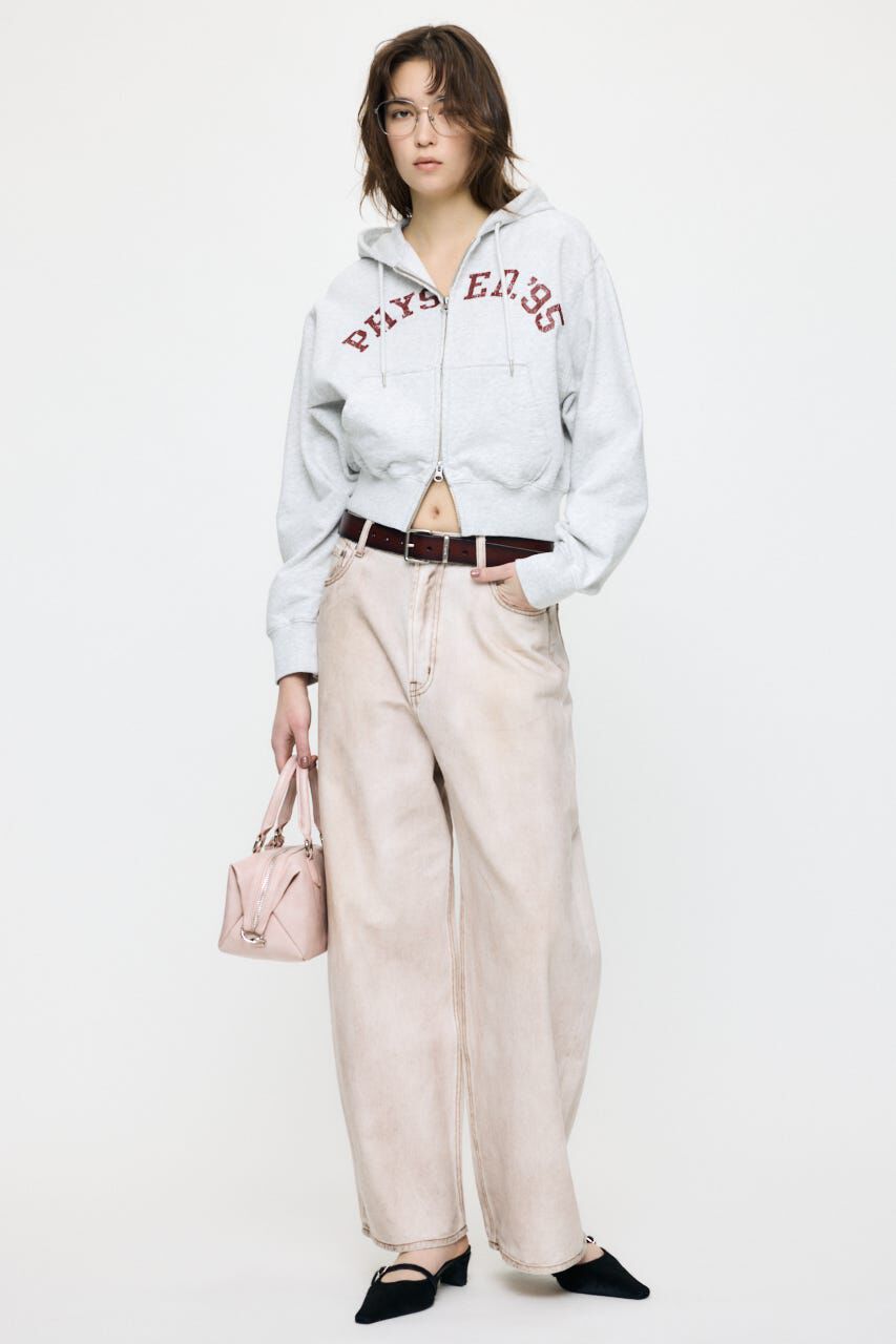 MOUSSY「PHYS. ED. ZIP UP フーディー」|パーカー|