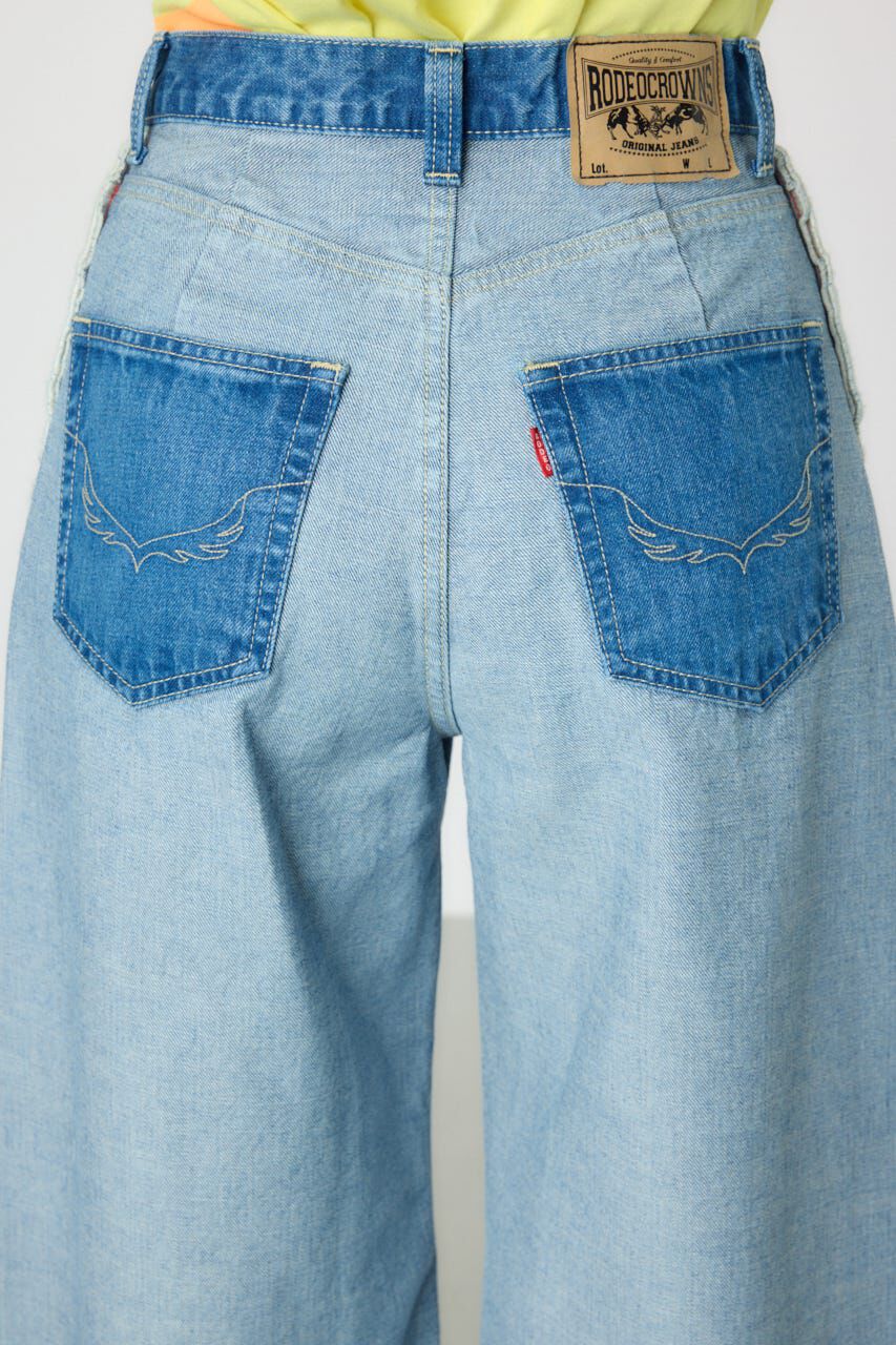 RODEO CROWNS「リバースワイドデニム」|デニム|