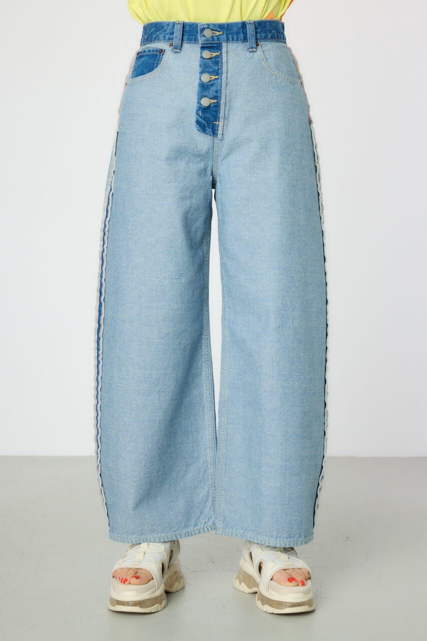 RODEO CROWNS「リバースワイドデニム」|デニム|