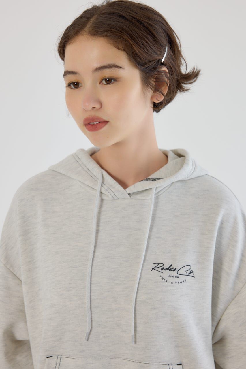 RODEO CROWNS「RCSカラーステッチパーカーワンピース」|ワンピース|