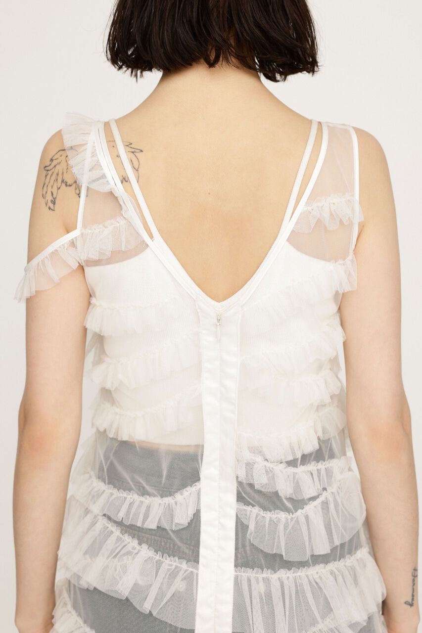 SLY「FRILL LACE CAMI ワンピース」|ワンピース|