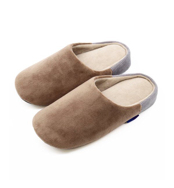 TOKYO DESIGN CHANNEL「POKATTO ポカット スリッパ」|ルームシューズ|ベージュ