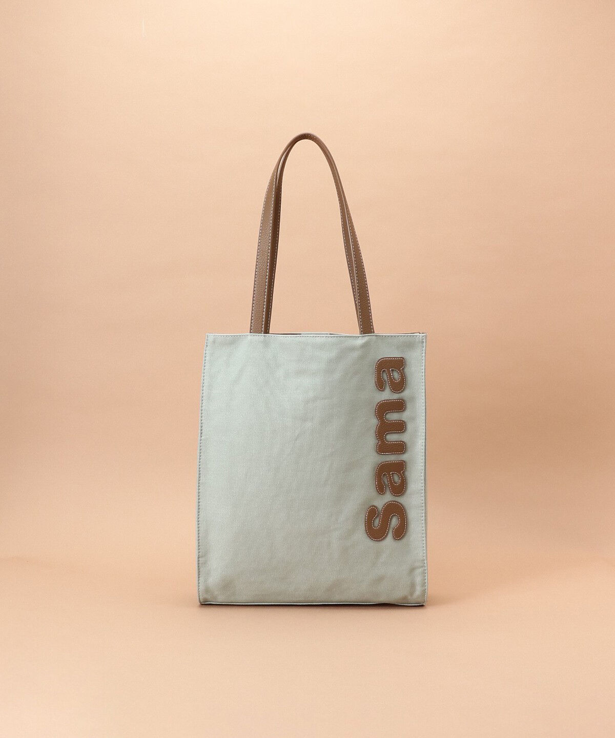 Samantha Thavasa「[ｵﾝﾗｲﾝ&一部店舗限定ｶﾗｰ]ｻﾏﾝｻﾀﾊﾞｻﾊﾟｯﾁﾜｰｸﾄｰﾄ 」|トートバッグ|ミント