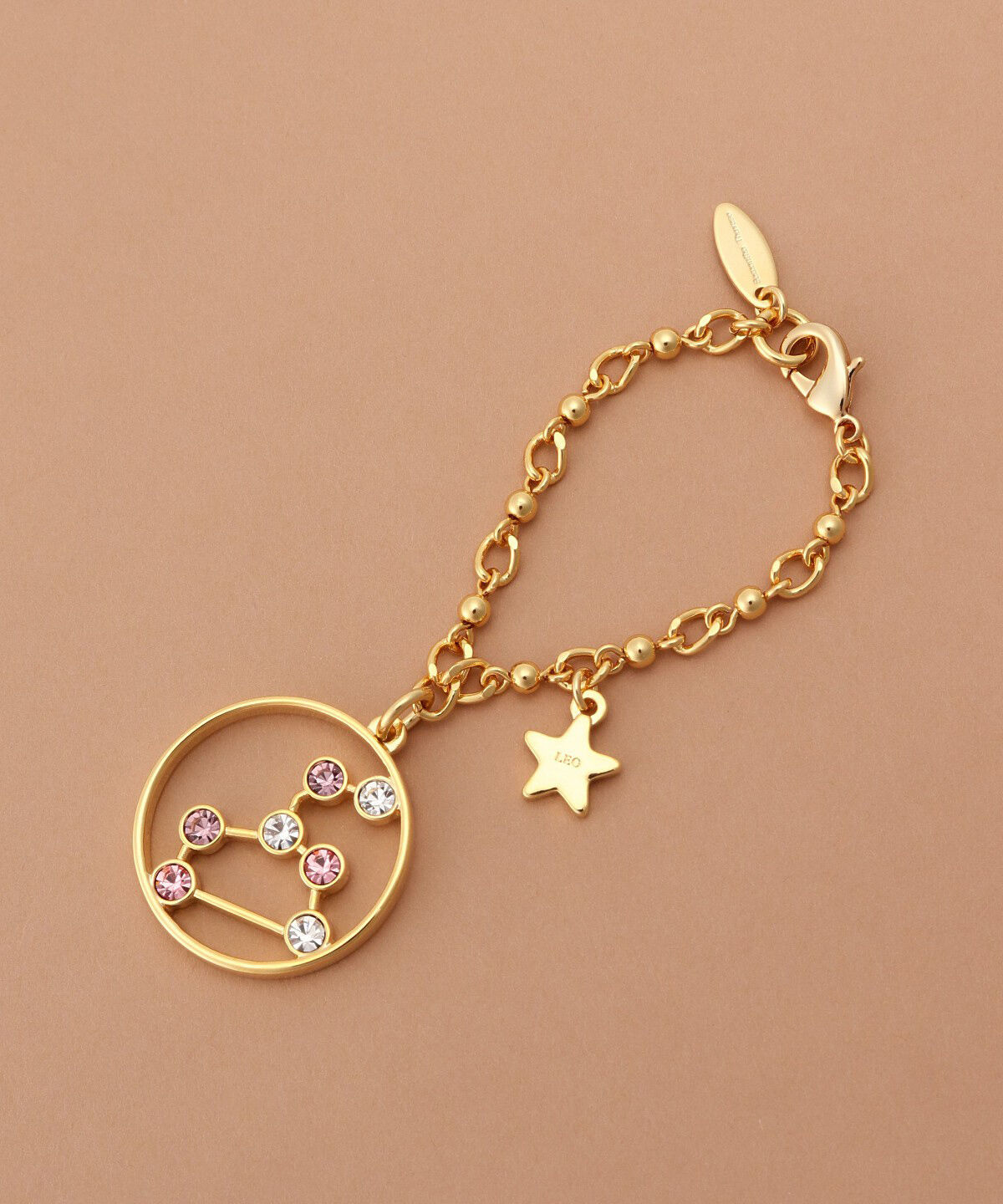 Samantha Thavasa「獅子座バッグチャーム」|チャーム・キーホルダー|ゴールド