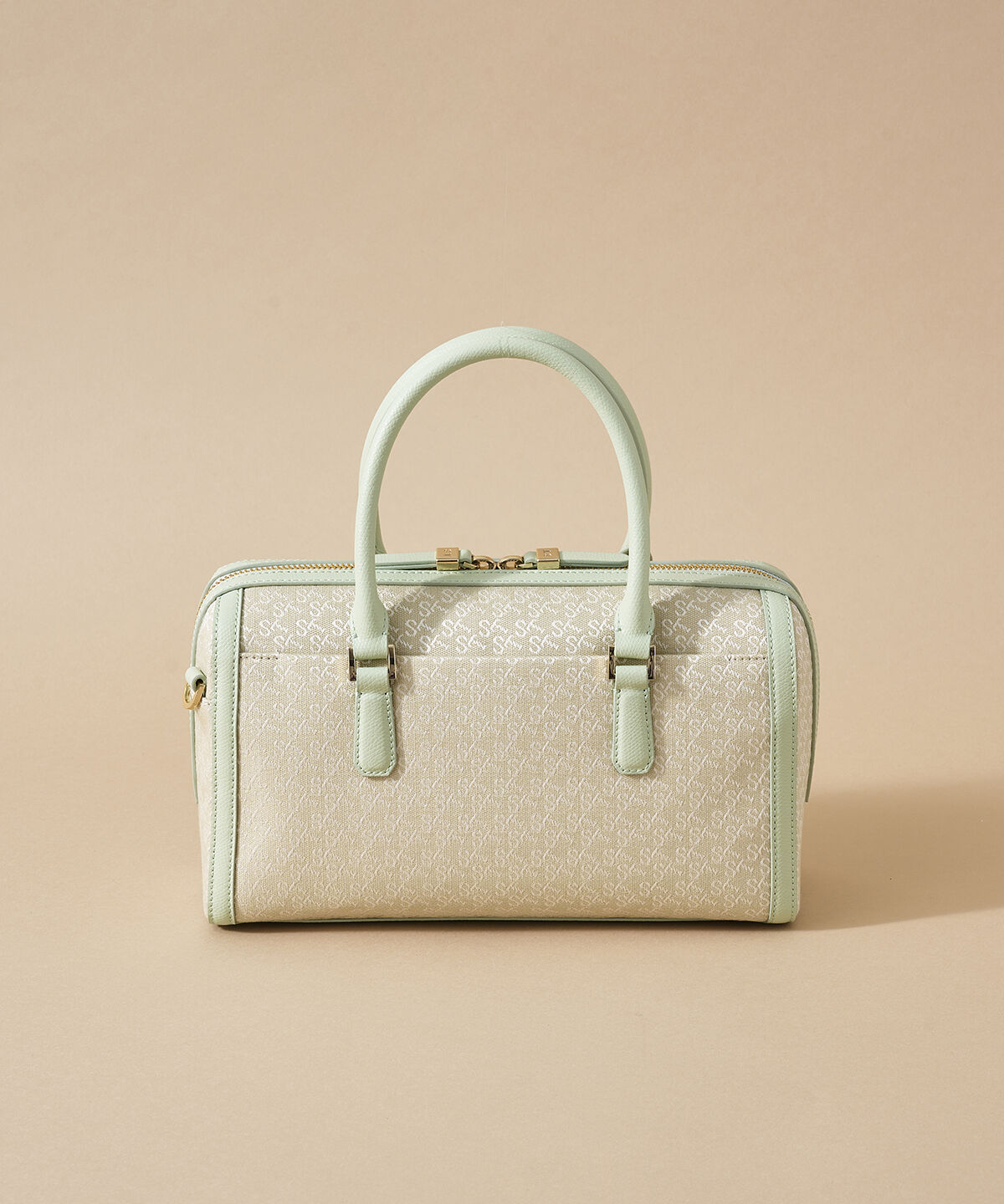 Samantha Thavasa「ST Jacquard ボストン オリゾンタール」|ボストンバッグ|