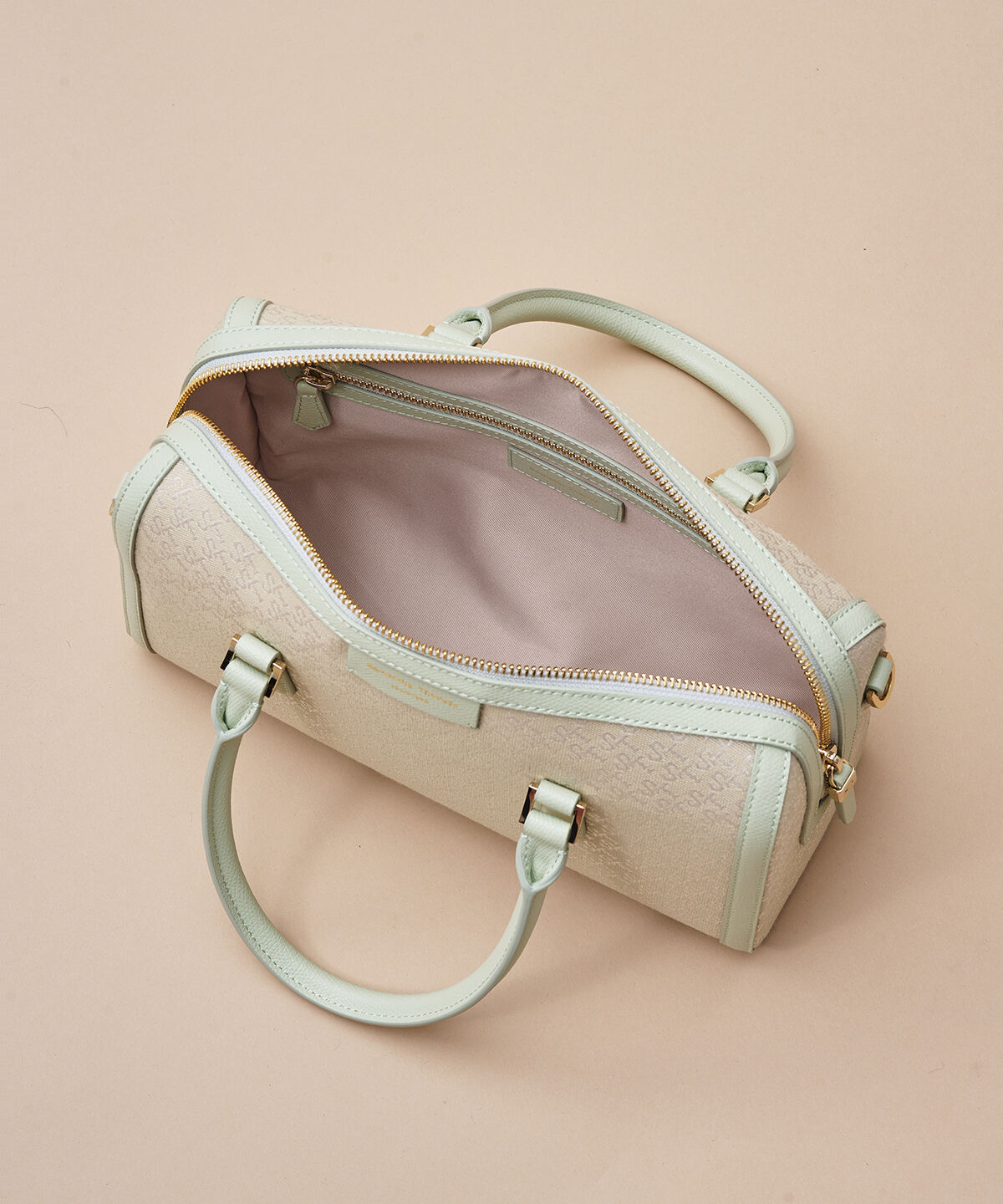 Samantha Thavasa「ST Jacquard ボストン オリゾンタール」|ボストンバッグ|