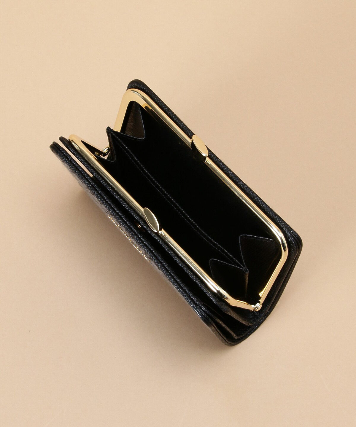 Samantha Thavasa「ST Jacquard 二つ折り口金財布」|財布|