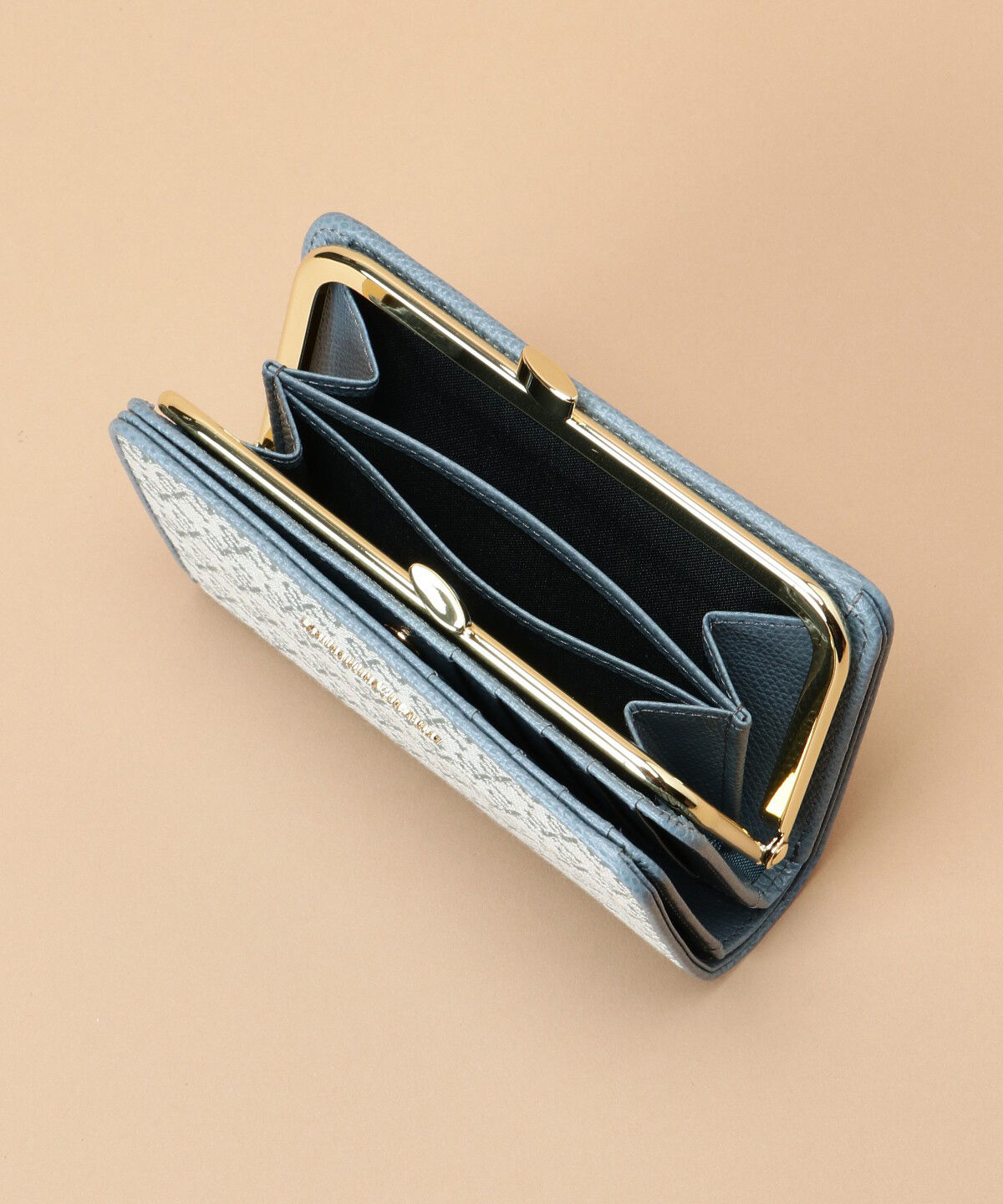 Samantha Thavasa「ST Jacquard 二つ折り口金財布」|財布|